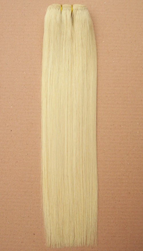 100% Remy Human Hair Weft Human Hair Extension Blonde Color Hair Weft (AV-hw613)