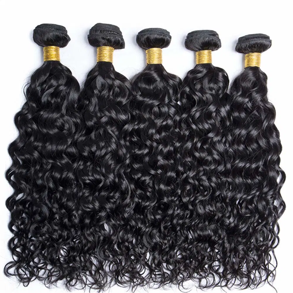 Angelbella Hair Manufacture Peruvian Hair Water Wave with Brown Tips Natural Virgin Hair Factory