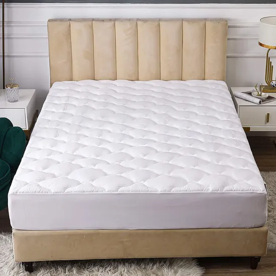 Bedding Quilted Fitted Mattress Pad