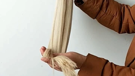 Luxury Quality Double Drawn 100% Human Hair Flat Tip Indian Remy Hair